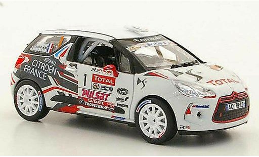 DS Automobiles DS3 R3 1/43 Norev No.1 S.Ogier / J.Ingrassia Rally du Var 2010 modellautos