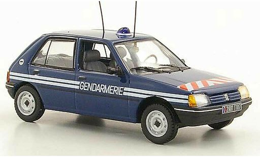 Peugeot 205 Base 1/43 Norev Gendarmerie 5-portes 1988 modellautos