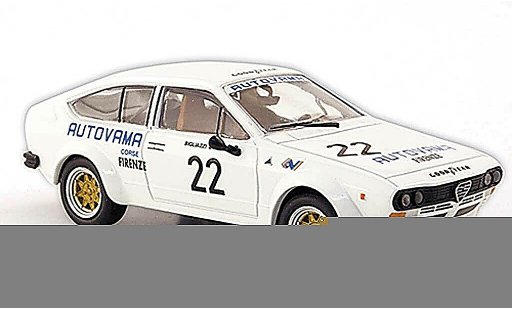 Alfa Romeo Alfetta gtv 2.0 1/43 M4 V No.22 Autovama Nurburgring 1976 modellautos