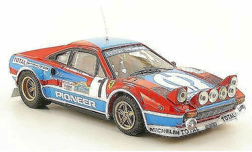 Ferrari 308 GTB 1/43 Best Gr.4 No.1 Pioneer Targa Florio 1982 modellautos