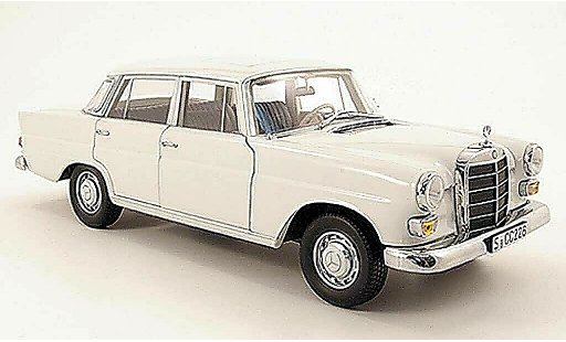 Mercedes 200 Base 1/18 Norev (W110) weiss modellautos