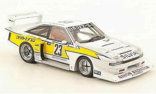 Nissan Silvia S110 1/43 Ebbro Turbo Super Silhouette No.23 1983 modellautos