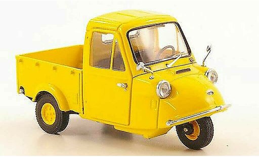 Daihatsu Tri-Mobile Fourgonnette 1/43 Ebbro gelb 1959 modellautos
