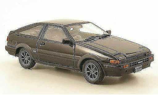 Toyota Trueno AE86 1/43 Ebbro Sprinter schwarz/grau modellautos