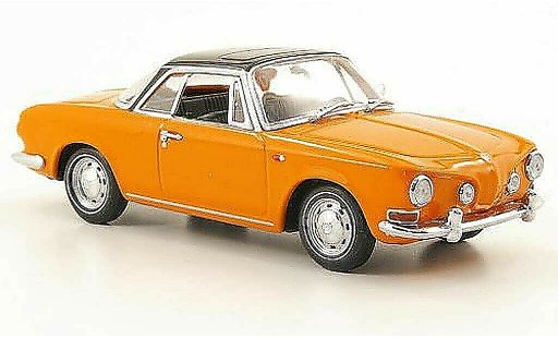 Volkswagen Karmann Ghia Typ 34 1/43 Minichamps Ghia Coupe ( ) orange/schwarz 1961 modellautos