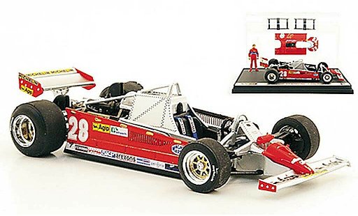 Ferrari 126 CK 1/43 Brumm Turbo No.28 D.Pironi GP Monaco modellautos