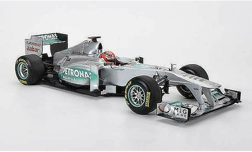 Mercedes F1 2011 1/18 Minichamps MGP W02 No.7 Petronas M.Schumacher Saison modellautos
