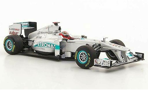 Mercedes F1 2011 1/43 Minichamps GP W02 No.7 Petronas M.Schumacher -Saison modellautos