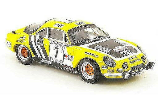 Alpine A110 rallye 1/43 Trofeu No.7 Nicolas/Laverne Tour de Corse 1975 modellautos