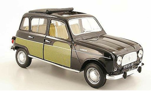 Renault 4 Parisienne 1/18 Norev schwarz/gelb 1963 modellautos