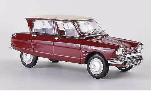 Citroen Ami 6 Berline 1/43 Norev rot/weiss 1961 modellautos