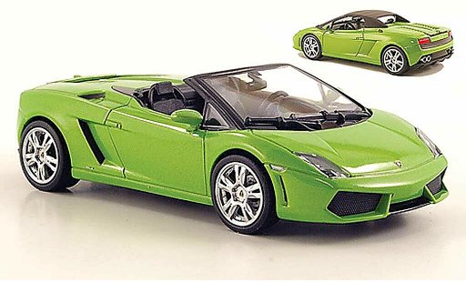 Lamborghini Gallardo LP560-4 LP560-4 1/43 Norev Spyder gr&Atilde;&frac14;n 2009 modellautos