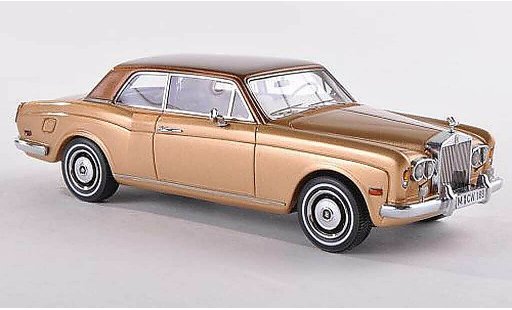 Rolls Royce Corniche FHC 1/43 Neo dore/brun LHD limitee edition 300 piece 1971 modellautos