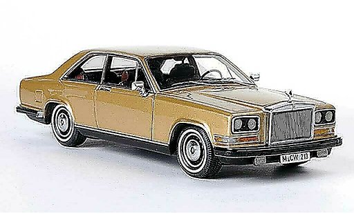 Rolls Royce Camargue Base 1/43 Neo gold LHD 1975 modellautos