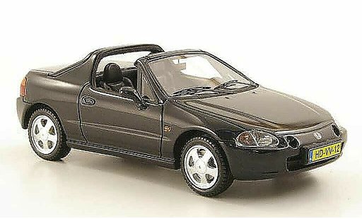Honda CRX del Sol 1/43 Neo schwarz 1992 modellautos