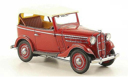 Datsun 17 Phaeton 1/43 Ebbro rot/beige 1938 modellautos