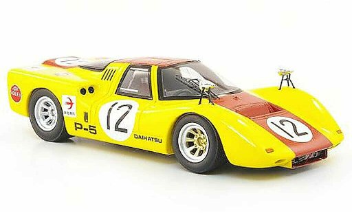Daihatsu P-5 course 1/43 Ebbro No.12 gelb/rot GP Japan 1968 modellautos