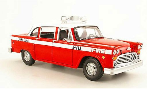 Checker Taxi pompiers 1/18 Sun Star A11 Chelsea Fire Engine Feuerwehr (US) modellautos