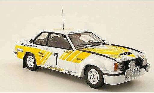 Opel Ascona B 400 1/18 Sun Star No.8 Kullang/Berglund rallye Schweden 1980 modellautos