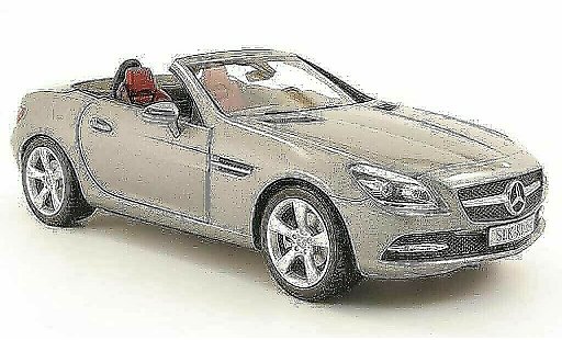Mercedes Classe SLK Base 1/18 Minichamps (r172) 2011 grau modellautos