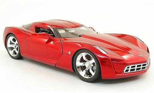 Chevrolet Corvette concept 1/18 Jada Toys C6 rot modellautos