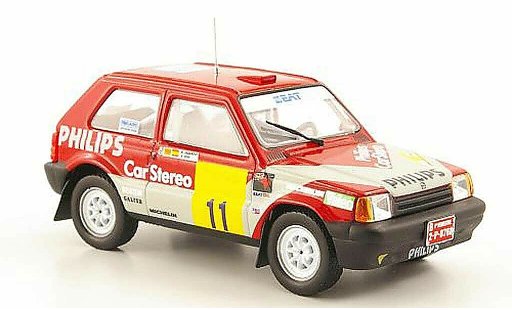 Seat Marbella Base 1/43 Hachette Proto No.11 Philips Rally de Tierra de Aviles 1988 modellautos
