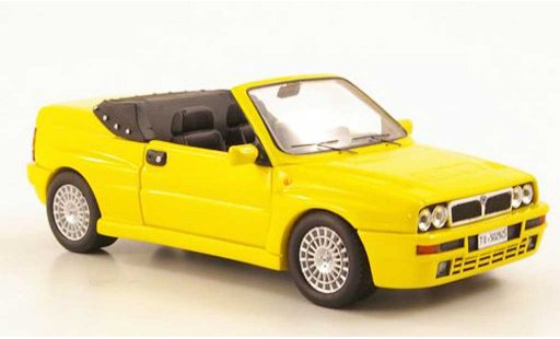 Lancia Delta HF Integrale Cabriolet 1/43 Premium X Cabrio gelb 1992 modellautos