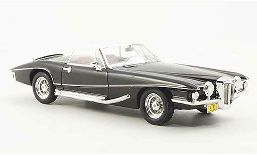 Stutz Blackhawk Convertible 1/43 Premium X Cabrio schwarz 1971 modellautos