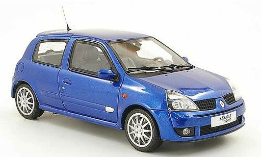 Renault Clio 2 RS 1/18 Ottomobile jean ragnotti blau modellautos