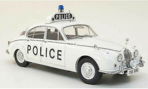 Jaguar 240 Police 1/18 Model Icons staffordshire county and stoke on trent constabulary polizei (gb) rhd modellautos