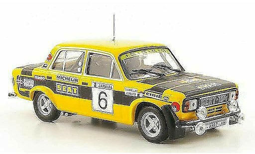 Seat 124 1800 1/43 Hachette No.6 Rally RACE 1977 modellautos