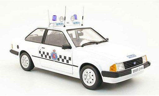 Ford Escort MK3 1/18 Model Icons mkiii 1.1l section car essex police 1987 modellautos