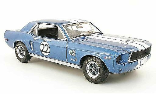 Ford Mustang Trans Am 1/18 Greenlight t/a no.22 bill maier modellautos