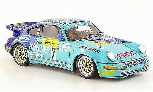 Porsche 911 RS 1/43 Spark 964 Carrera No.7 Maxcom 24h Nurburgring 1 modellautos