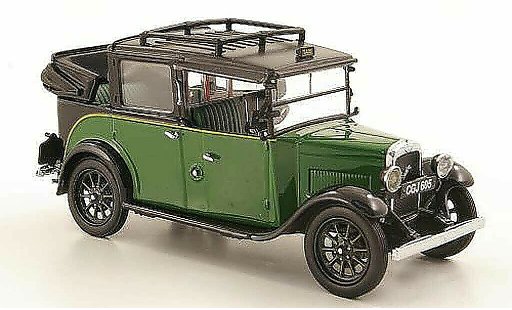Austin Low Loader taxi 1/43 Oxford gr&Atilde;&frac14;n/schwarz offen modellautos