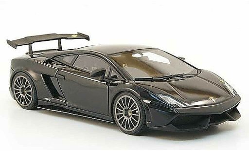 Lamborghini Gallardo LP570-4 1/43 Look Smart Blancpain Edition schwarz/mattschwarz 2010 modellautos
