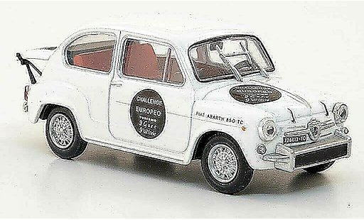 Abarth 850 TC 1/43 Hachette Corsa/65 weiss 1965 modellautos