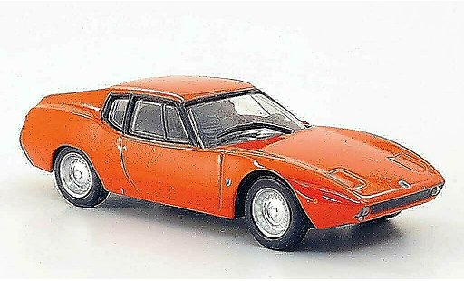 Abarth Scorpione SS 1/43 Hachette orange 1968 modellautos