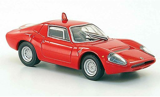 Abarth 1300 OT 1/43 Hachette Periscopio rot 1967 modellautos