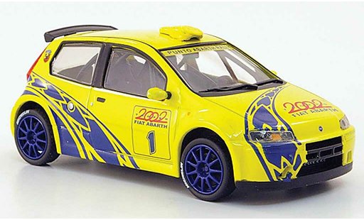 Fiat Punto Rally 1/43 Hachette Abarth Super 1gelb 2002 modellautos