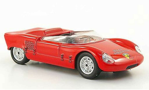 Fiat Abarth 1000 SP 1/43 Hachette Spider Sport rot 1963 modellautos