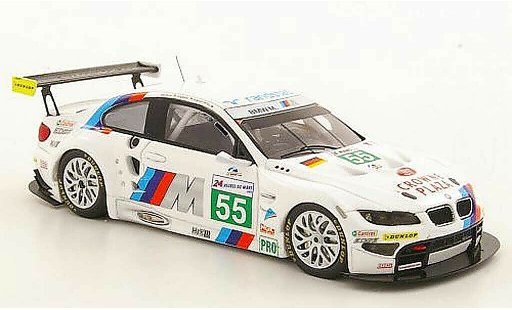 Bmw M3 coupe 1/43 Spark E92 GT No.55 Motorsport 24h le Mans 2011 modellautos