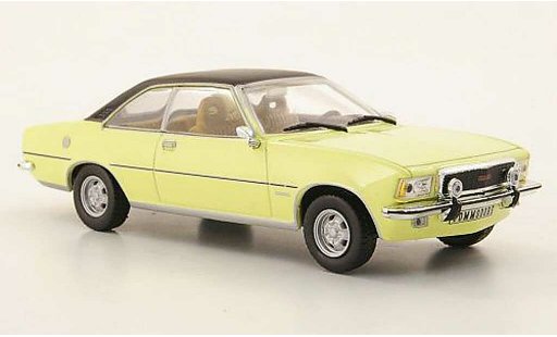 Opel Commodore B 1/43 Hachette Coupe GS/E gelb/schwarz (ohne Magazin) 1972 modellautos