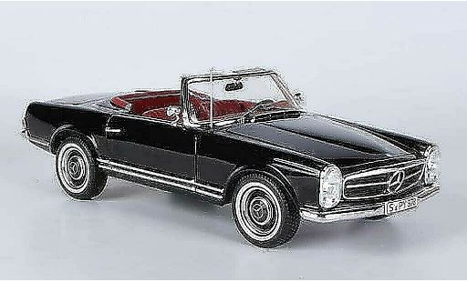 Mercedes 230 SL 1/18 Norev (W113) schwarz 1967 modellautos