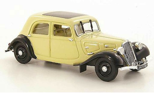 Citroen Traction 7 1/43 Norev C beige/schwarz 1934 modellautos