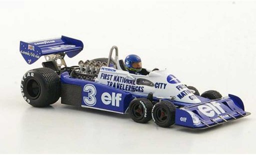 Tyrrell P34 1977 1/43 TrueScale Miniatures No.3 elf R.Peterson GP Belgien modellautos