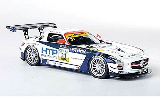 Mercedes SLS GT3 1/43 Schuco AMG No.31 Heico Motorsport T.Holzer / C.Tilke ADAC GT Masters-Saison 2011 modellautos