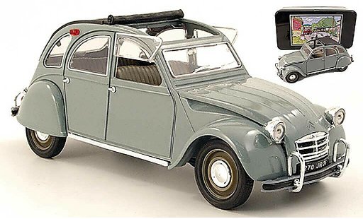 Citroen 2CV Berline 1/18 Solido grau 1966 modellautos