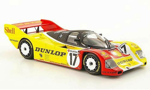 Porsche 962 1987 1/43 Minichamps C No.17 S H.J. st&Atilde;&frac14;ck Norisring modellautos