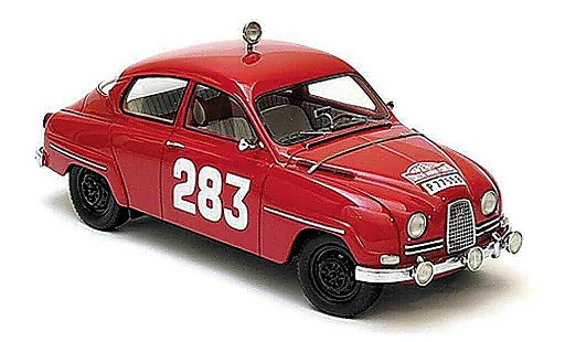 Saab 96 Monte Carlo 1/18 Neo No283 Carlsson/Palm Rally 13 modellautos